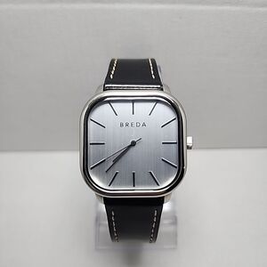 Breda Silver and Black Men's Watch